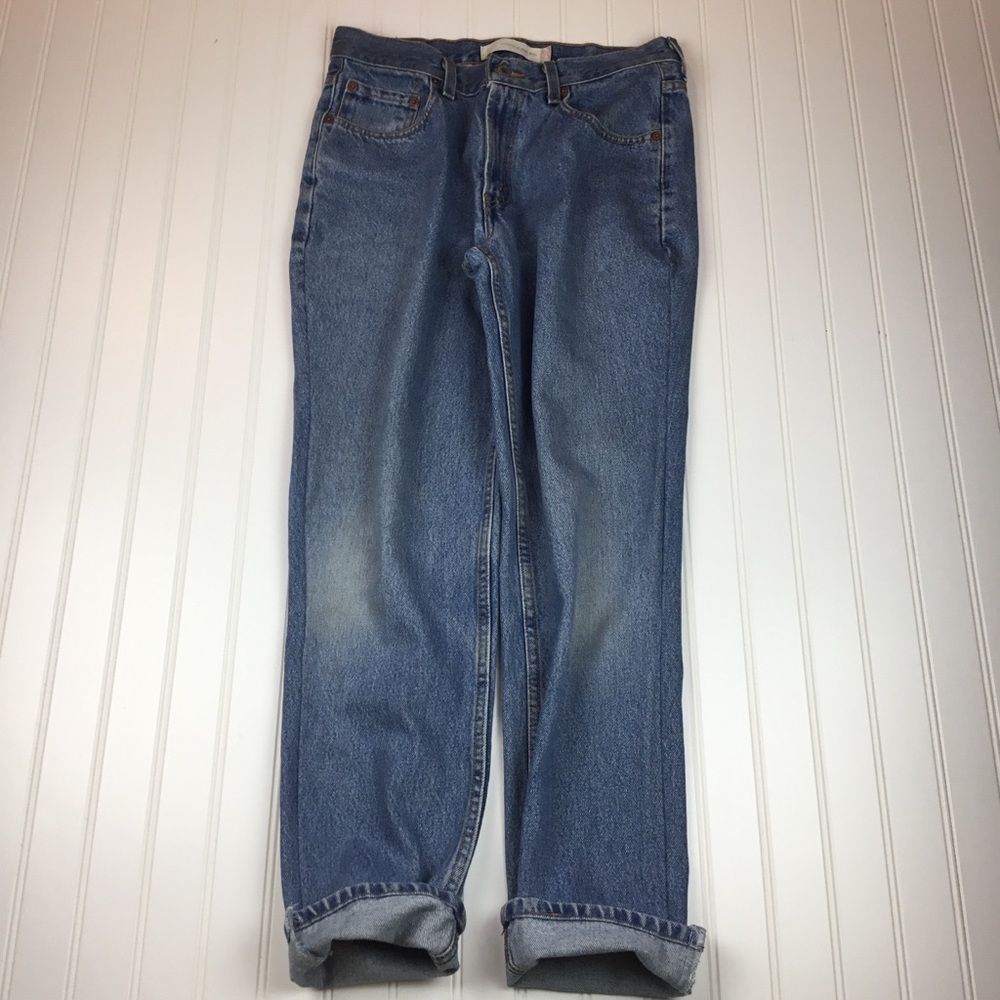 VTG LEVI’S 550 High Rise Relaxed Fit Tapered Leg Jeans - Picture 2 of 13